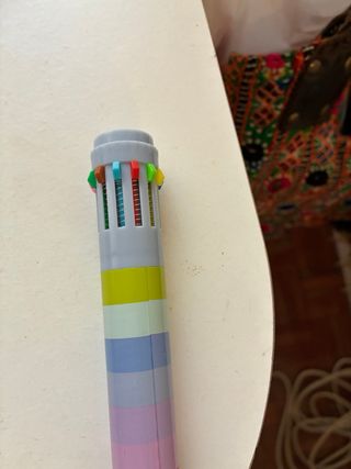 Bolígrafos Multicolor 10 Colores Nuevo