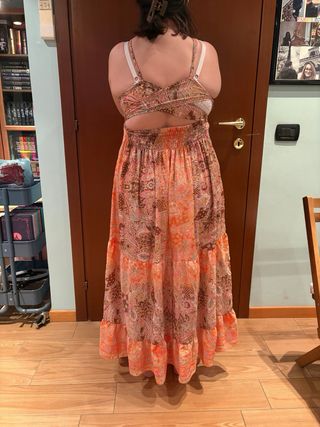 Vestito Boho Fashion Arancione