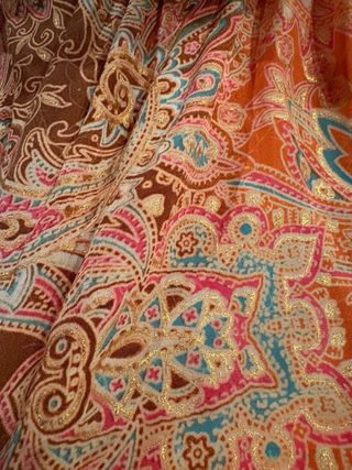 Vestito Boho Fashion Arancione