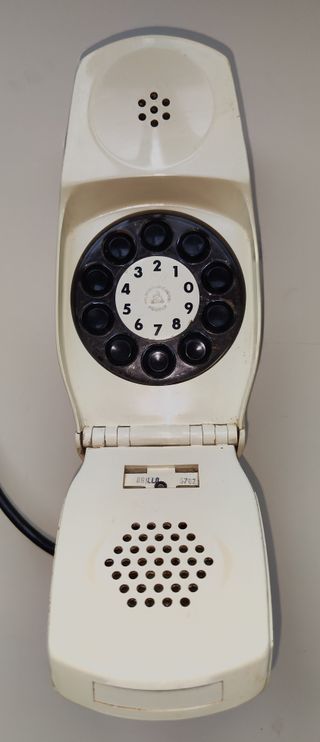 Teléfono Grillo Space Age años 60