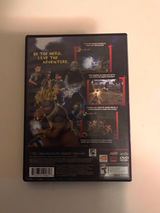 Lote 4 Juegos PS2: Naruto, Resident Evil, NBA, FIF