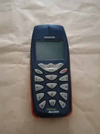 Teléfono Móvil Nokia 3510 Azul/Naranja