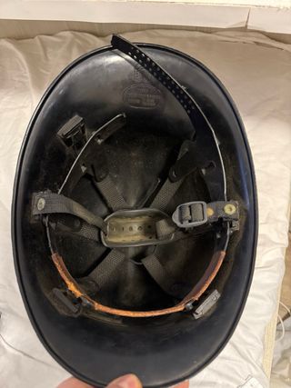 Casco Bomberos Barcelona Antiguo