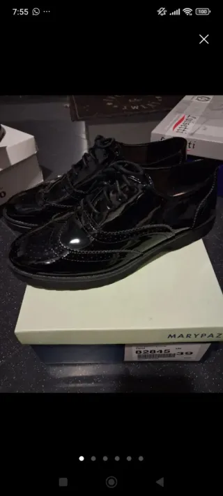 Zapatos mujer Charol Marypaz Talla 39