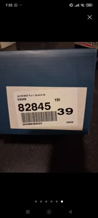 Zapatos mujer Charol Marypaz Talla 39