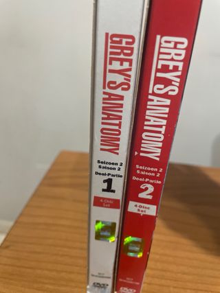 Grey's Anatomy DVD Stagione 2 Parte 1 & 2