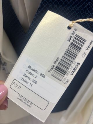 Traje comunión 9-10-11-12-15