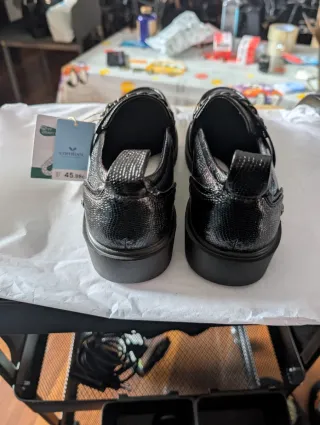 Mocasines Comfeet Negros Talla 37