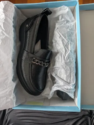 Mocasines Comfeet Negros Talla 37