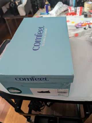 Mocasines Comfeet Negros Talla 37