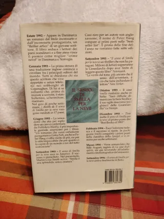 Il senso di Smilla per la neve