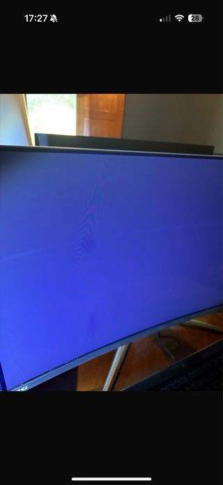 MSI MAG 341CQP QD-OLED Monitor Curvo 34 Pollici Rotto