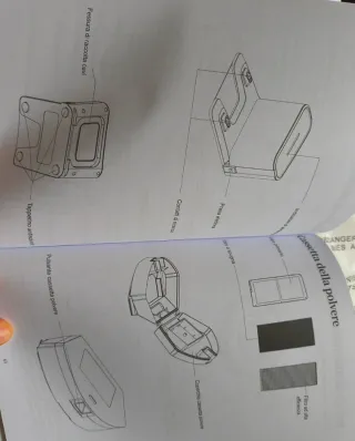 Robot Aspirapolvere aspirapavimenti E2 - 6000 Pa