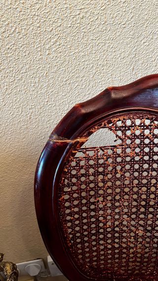 Sillas Caoba Estilo Luis XV