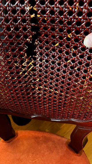 Sillas Caoba Estilo Luis XV