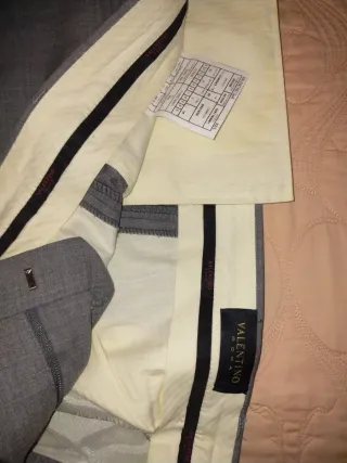 Completo uomo Valentino grigio