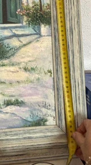 Pintura Juan Manuel Ayala Fuente y Puerta