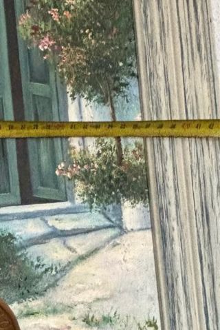 Pintura Juan Manuel Ayala Fuente y Puerta