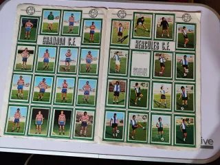 Álbum cromos fútbol Disgra 1975/76