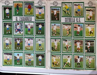 Álbum cromos fútbol Disgra 1975/76