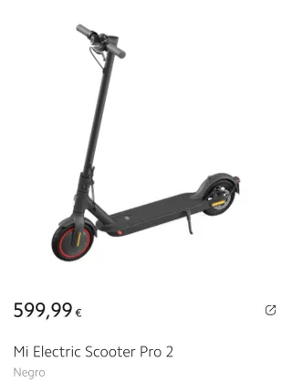 xiaomi mi scooter electric pro 2 . Patinete