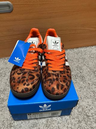 Adidas Samba OG Leopardo Naranja