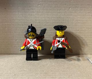 Coppia di vecchi soldati britannici LEGO