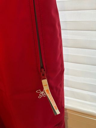 Pantalón de nieve rojo