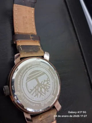 Reloj Timberland Marrón y Dorado