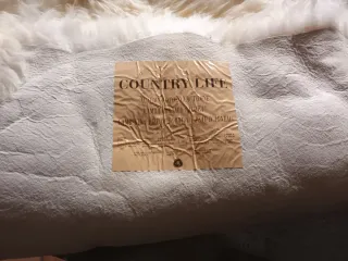 Alfombra Piel Cordero Virgen Beige/Blanco