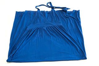 Vestido largo de algodón