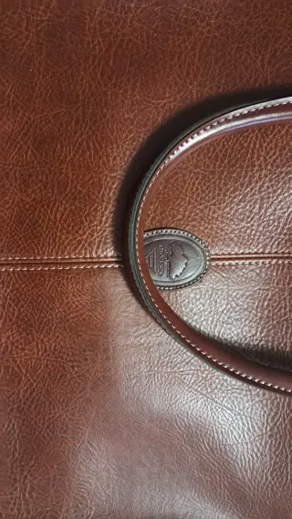 Maletín Vintage Nobuck Piel Marrón