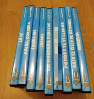 8 Películas DVD Cine Español rodado en Asturias