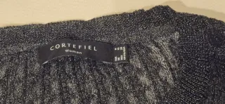 Rebeca fiesta negra brillante