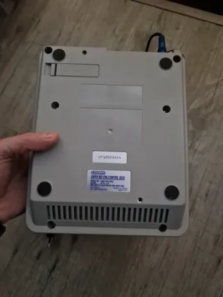 Super Nintendo con cable original