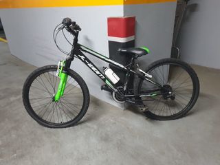 Bicicleta Montaña JL-WENTI Negra/Verde