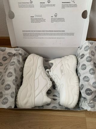 Buffalo Plataformas Blancas Blader One