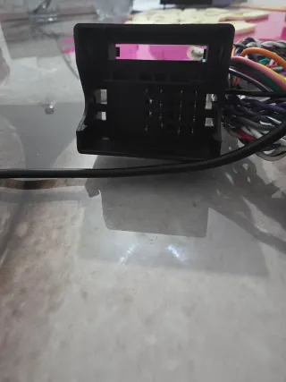 Interfaz de coche con cables