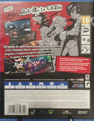 Persona 5 PS4 (PlayStation 4) Atlus RPG