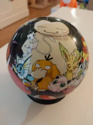 Puzzle 3D Esfera Pokémon
