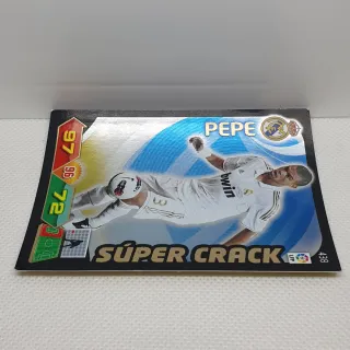 ⚽️ CROMO DE FUTBOL PEPE SUPERCRACK 2011 ADRENALYN