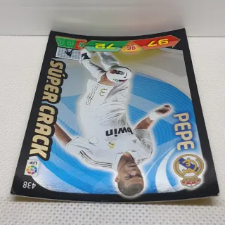 ⚽️ CROMO DE FUTBOL PEPE SUPERCRACK 2011 ADRENALYN