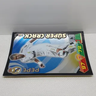 ⚽️ CROMO DE FUTBOL PEPE SUPERCRACK 2011 ADRENALYN