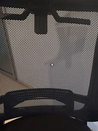 Silla de oficina ergonómica negra