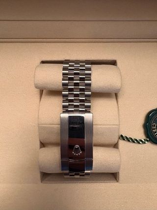 Rolex Datejust Acero y Oro Blanco Esfera Negra