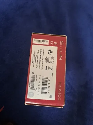 Cámara Casio EX-Z400 Plata