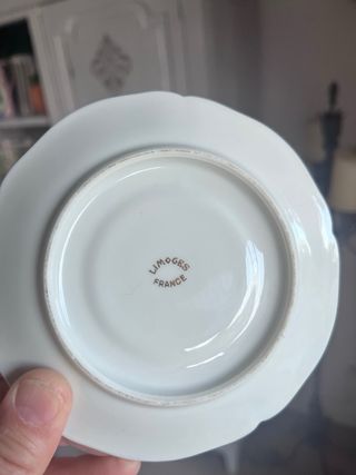 Juego Porcelana Limoges 13 Tazas + Jarra