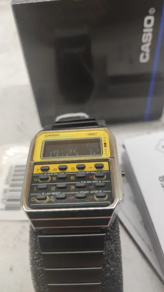 Casio CA-500WEGG-9BEF Reloj Calculadora