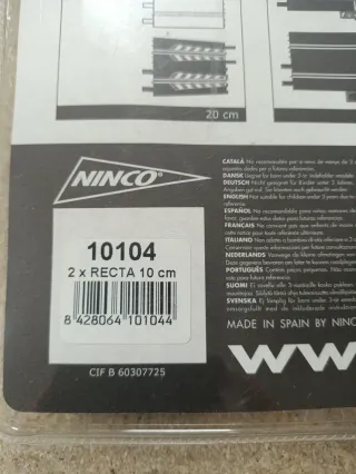 Ninco Recta 10cm a estrenar