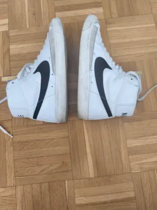 Nike Blazer Botas Blancas Talla 44